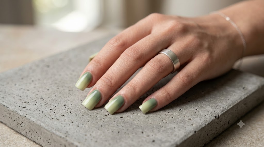 Pistachio Sage Ombre